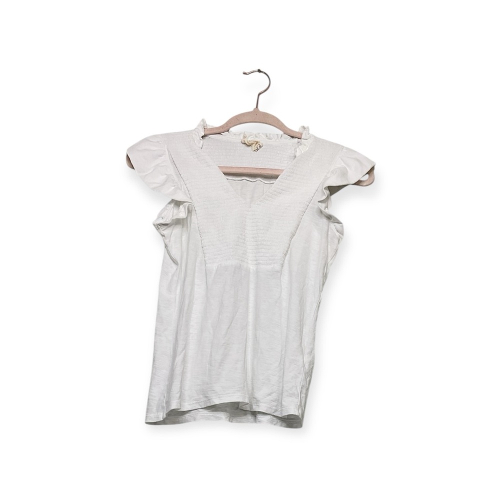 Women’s Nation LTD Habiba tank with ruffle sleeve, size XS